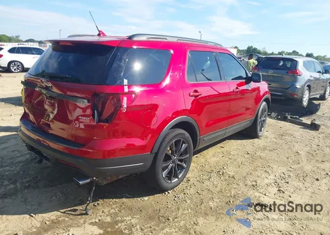 2019 Ford Explorer Xlt из США, поврежденный, VIN 1FM5K8D89KGA87336
